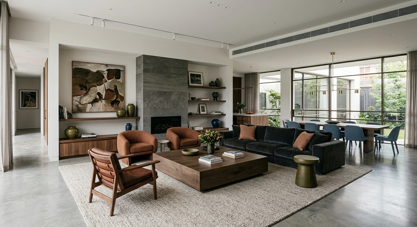 Luxury Contemporary Living Room Interior Design
