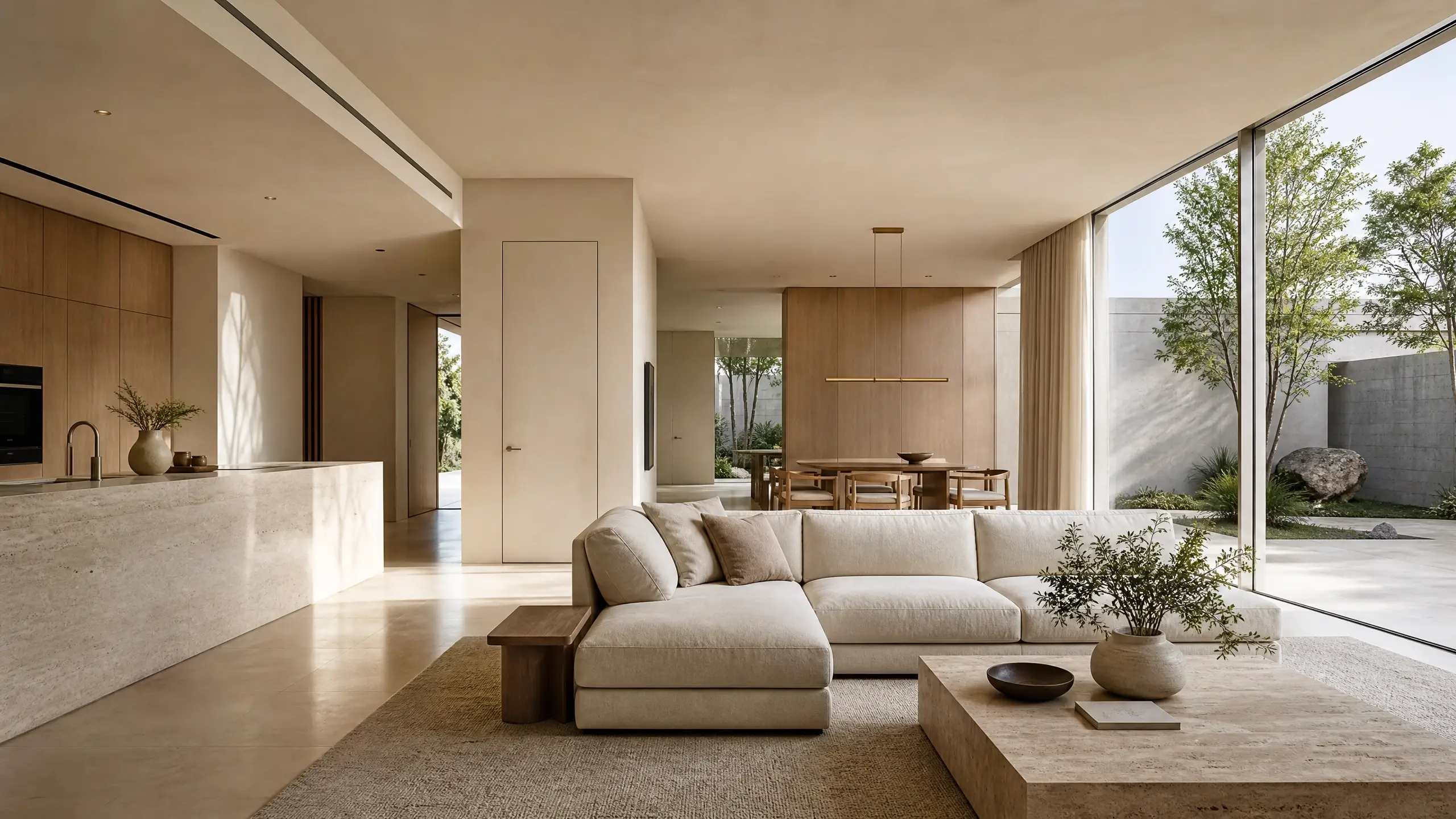 Modern Minimalist Villa Interior Design