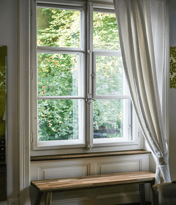 Classic white windows