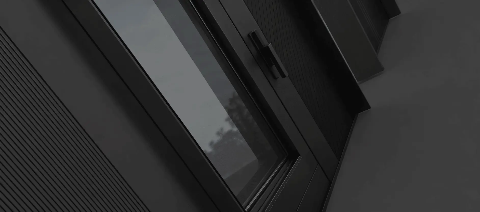 Minimalist Black Aluminum Windows
