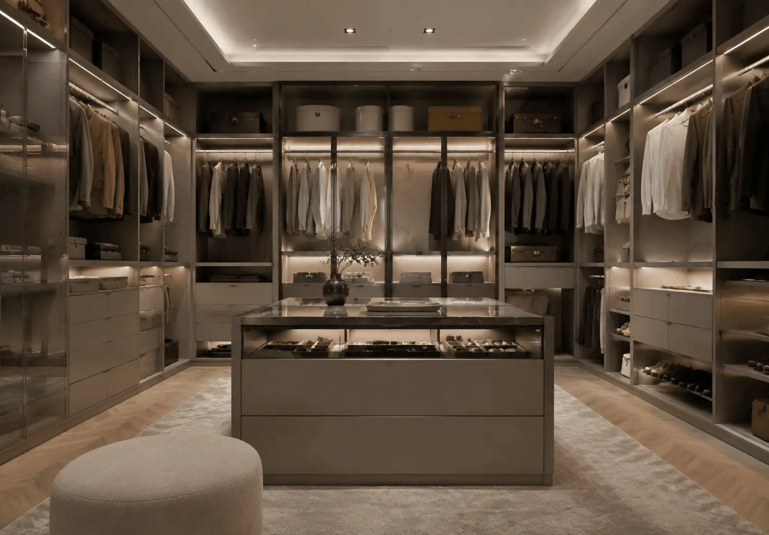 Luxury Walk-in Closets