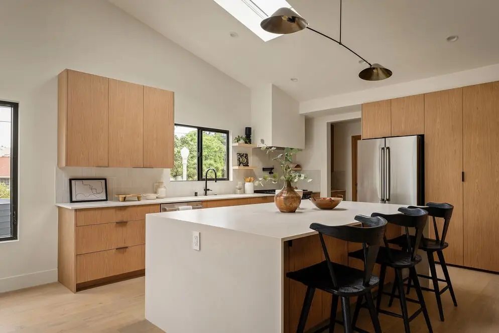 Wood Kitchen Cabinets For Private Residence Project in the USA
