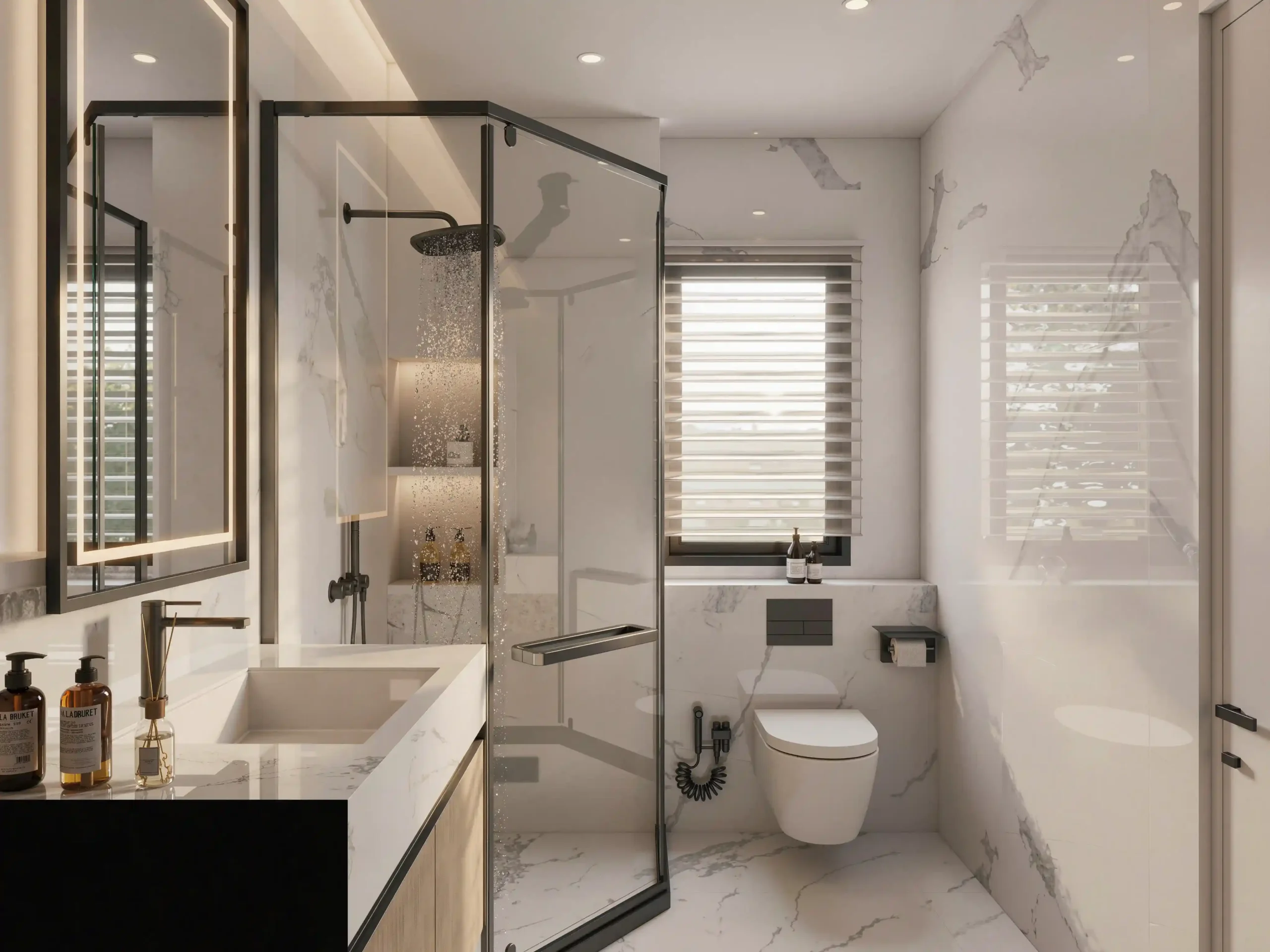 Bathroom Vanity Area