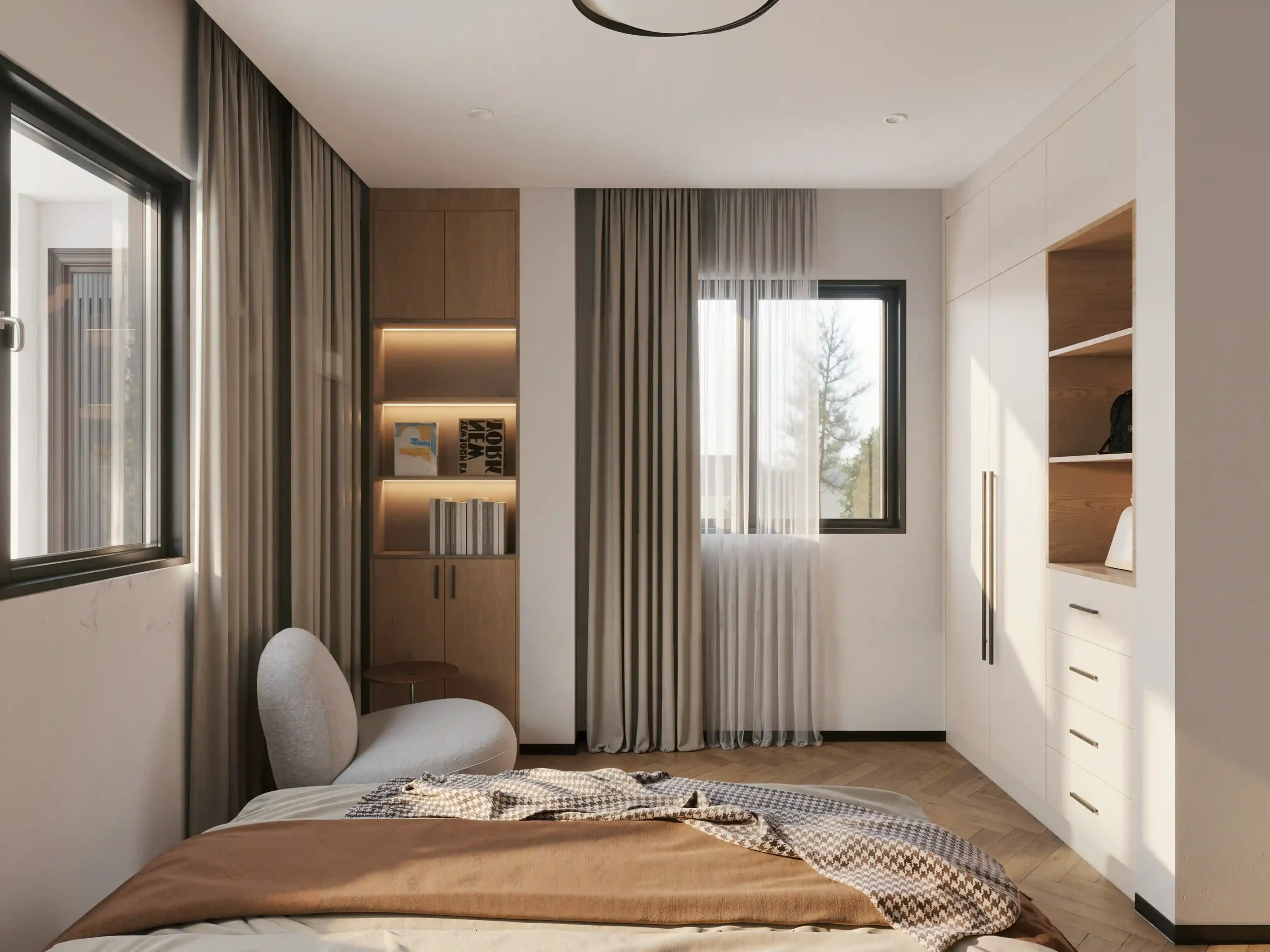 Bedroom Reading Corner
