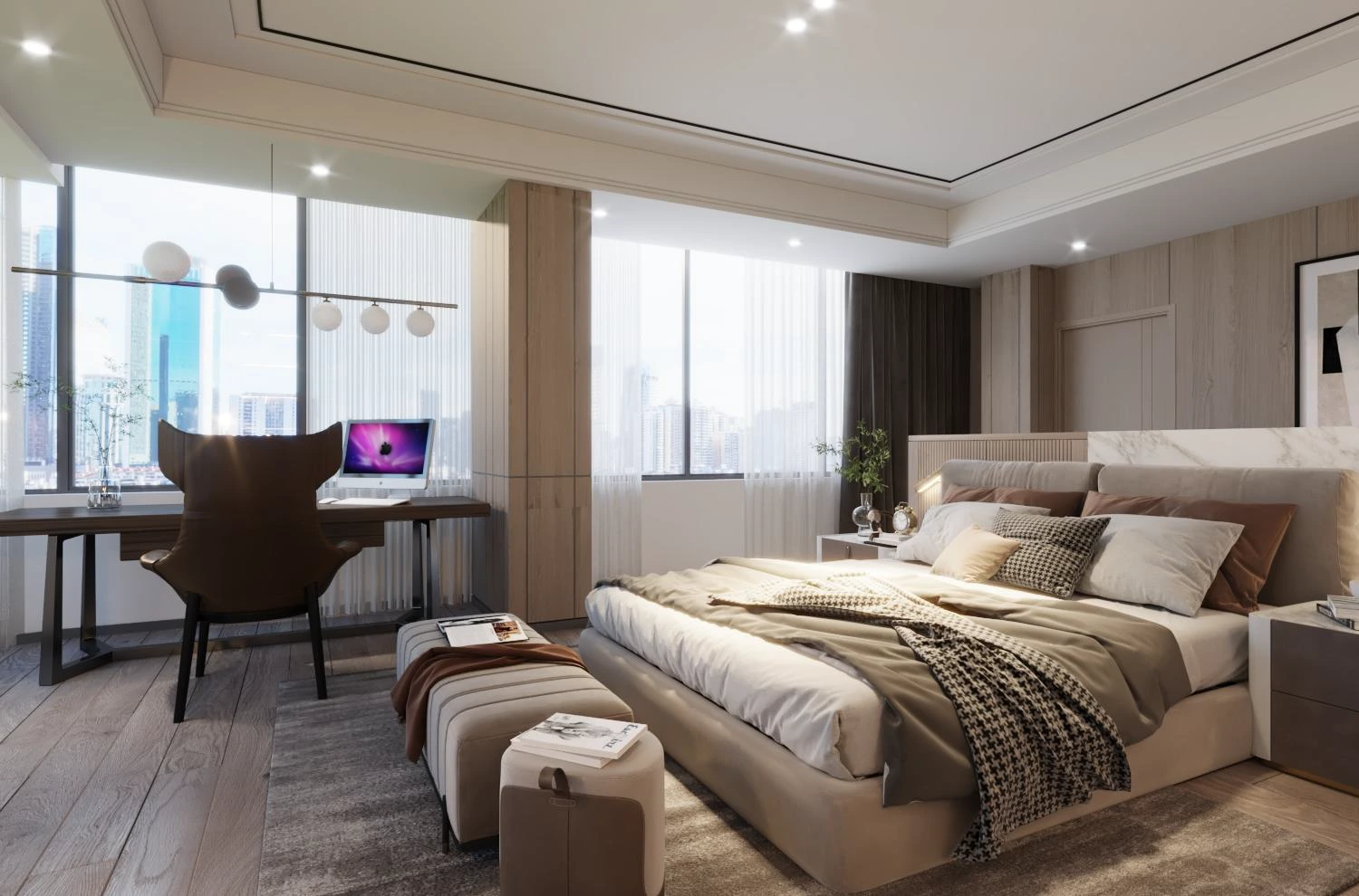 Bedroom Workspace Nook