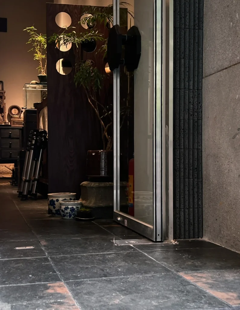 Entrance Matte Black Slate Floor Tiles