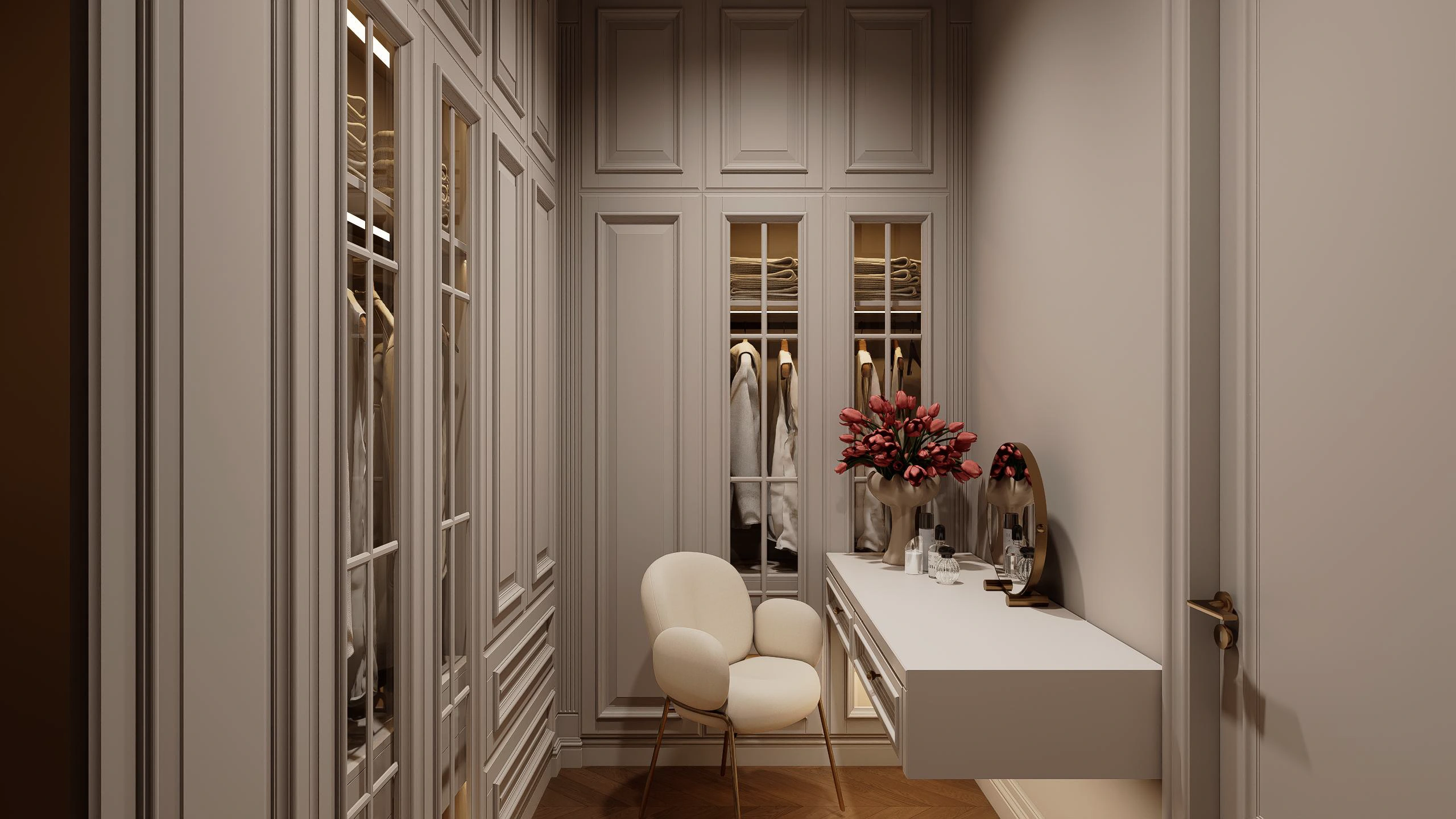 French Classic Suite Closet