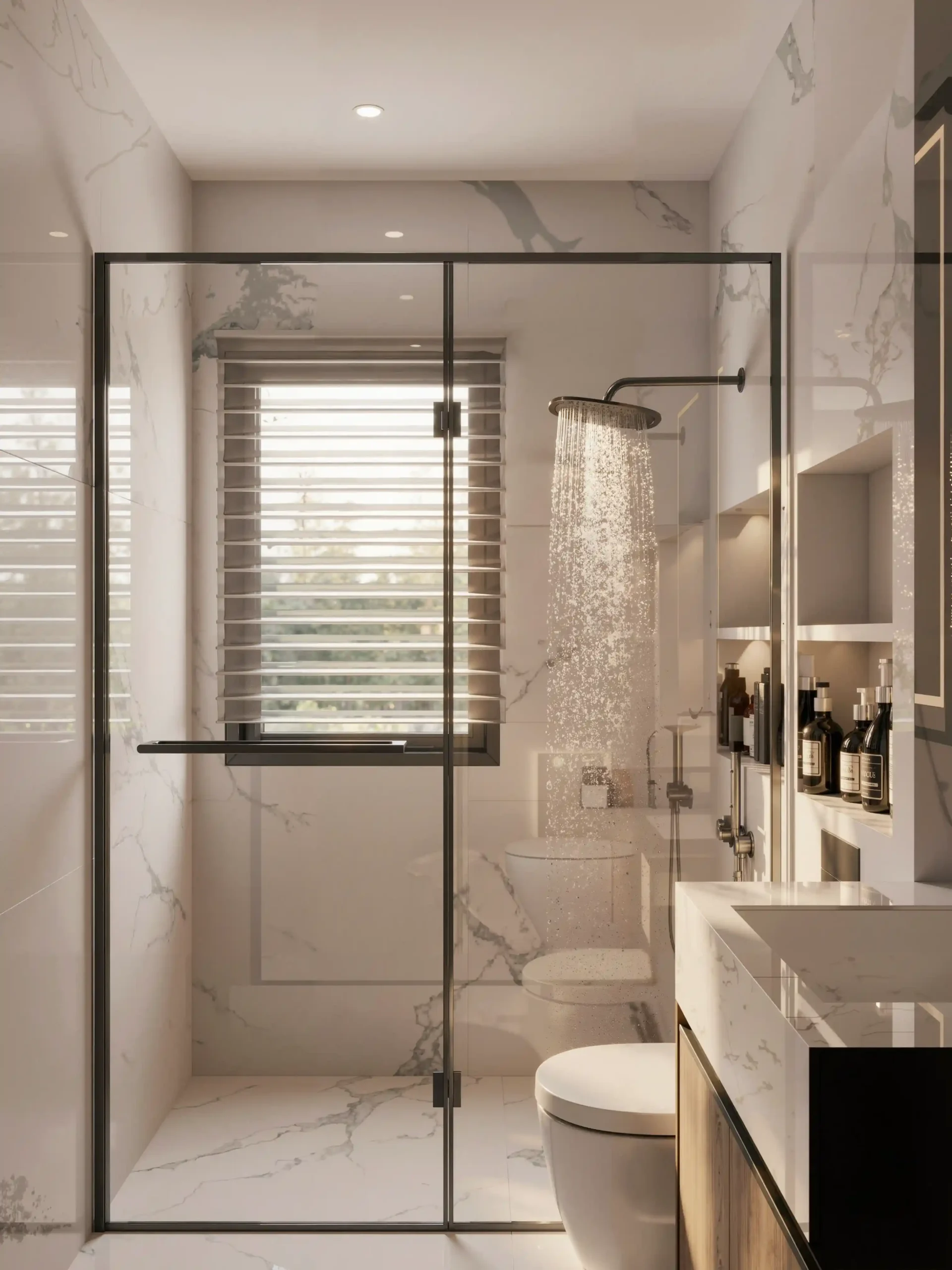 Glass Shower Room