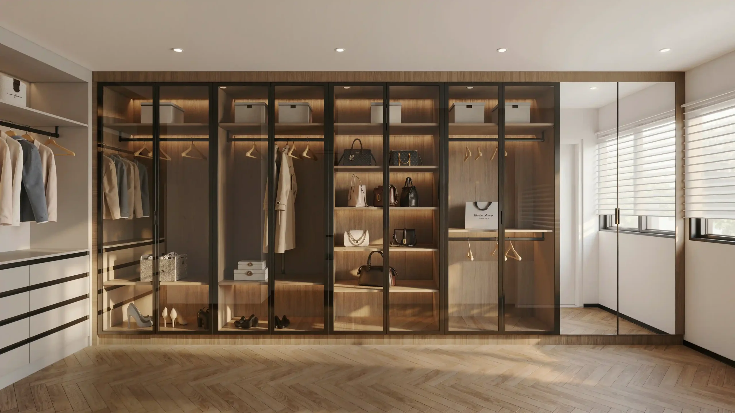 Luxury Walk-In Closet