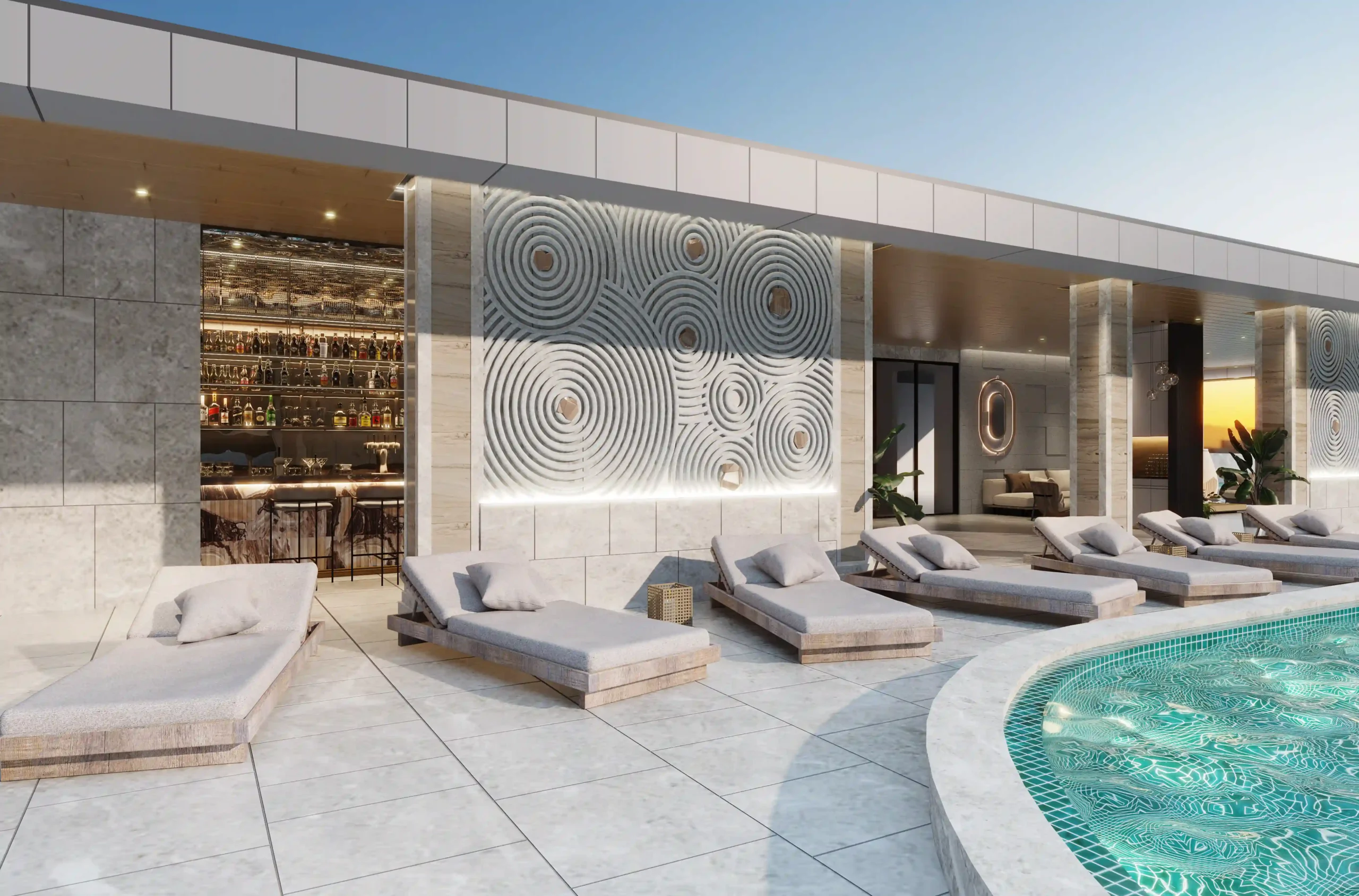 Pooldeck Sun Beds