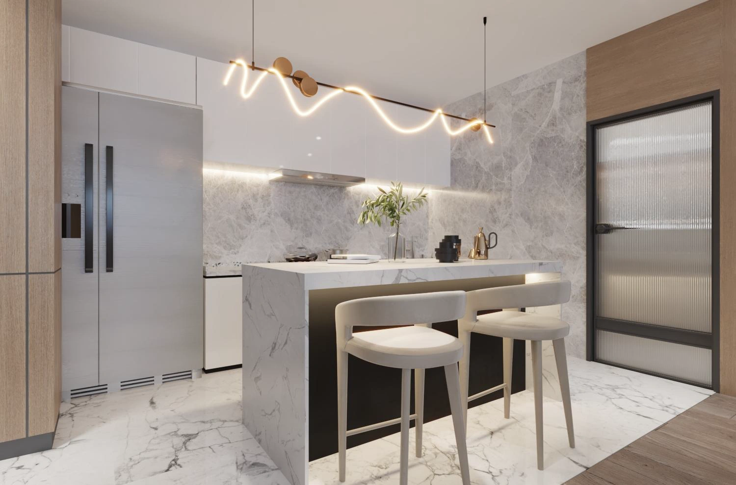 Private Kitchenette Area