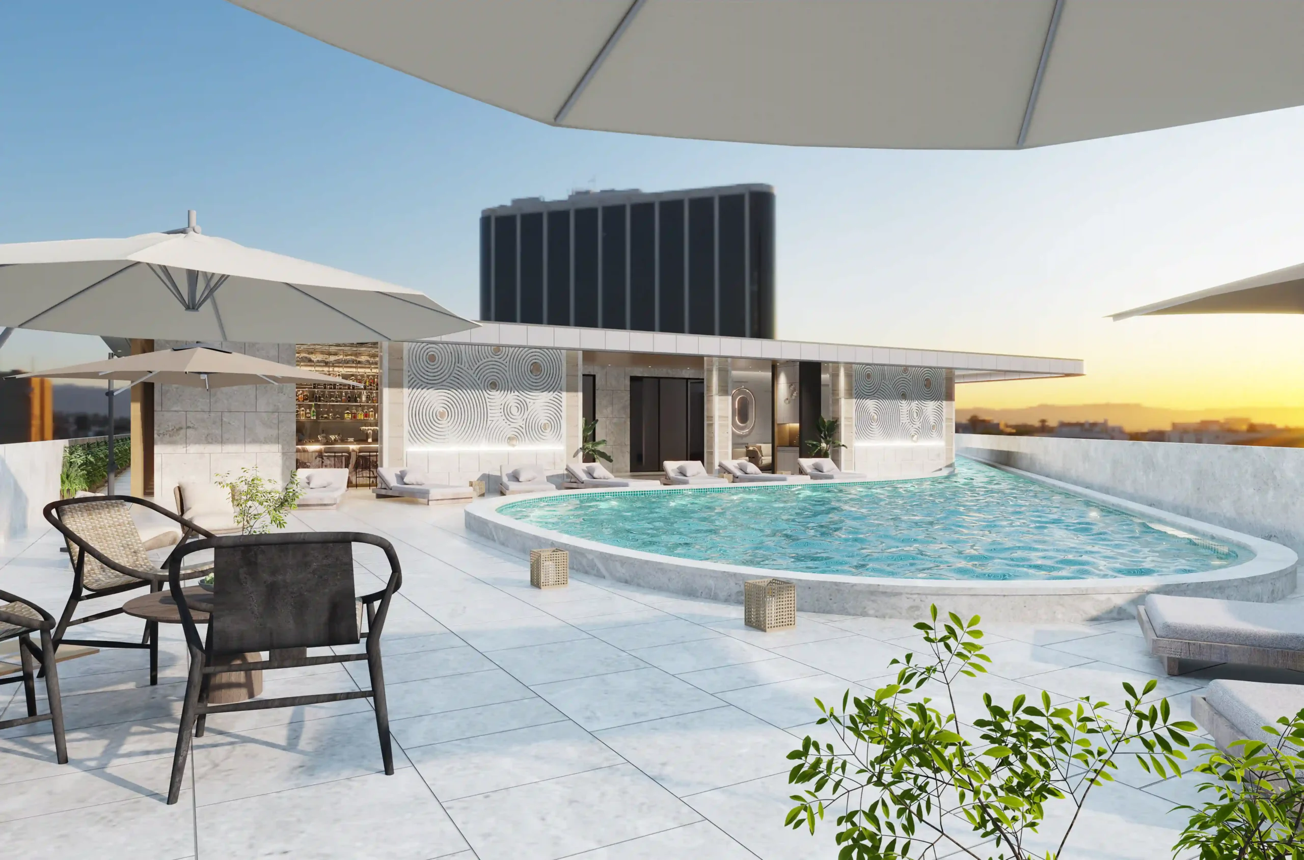 Rooftop Swimming Pool