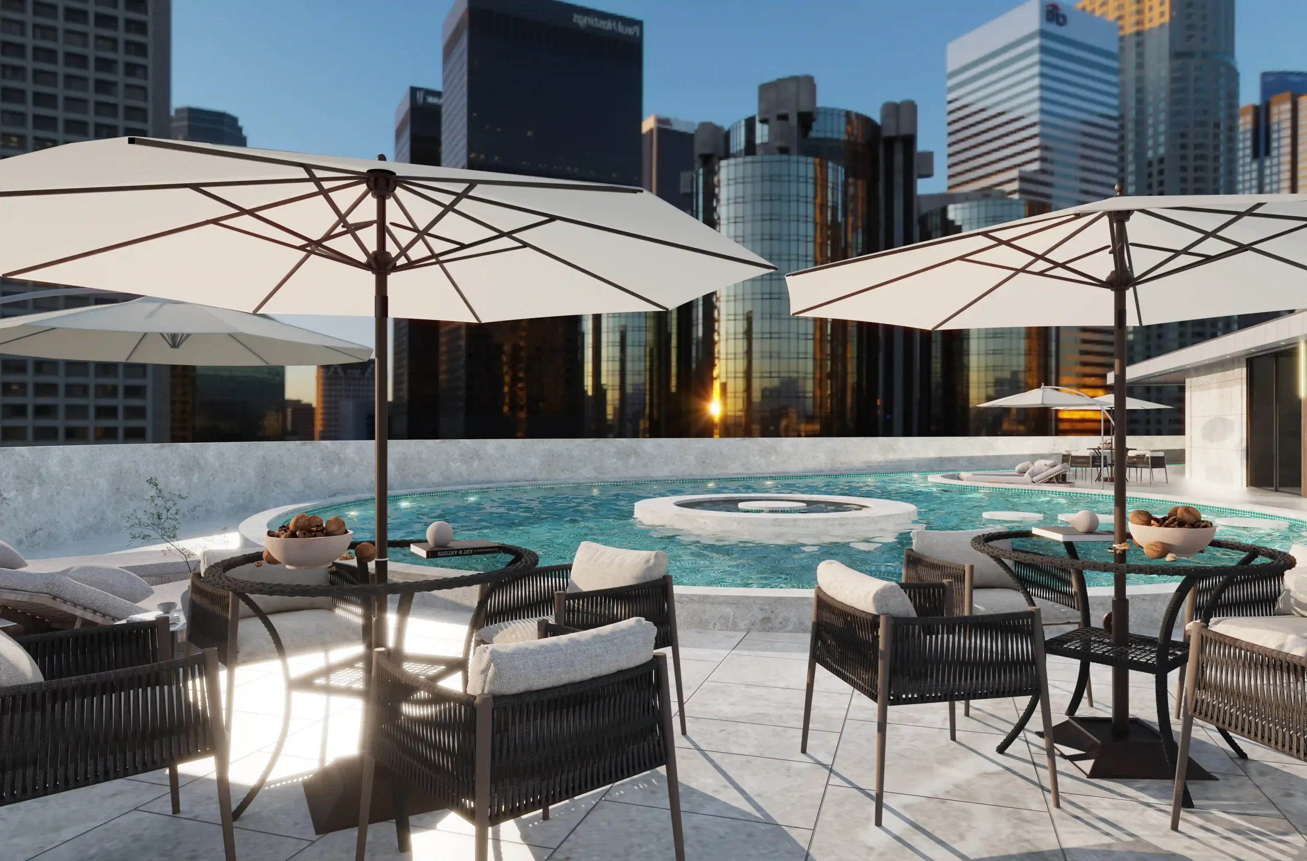 Skyline Poolside Dining