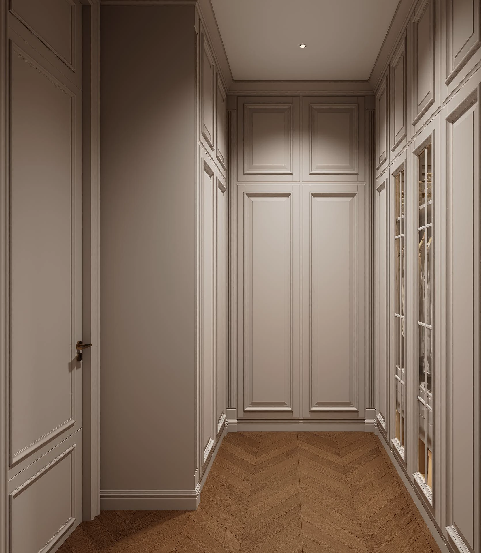 Suite Closet Walk Through Closet