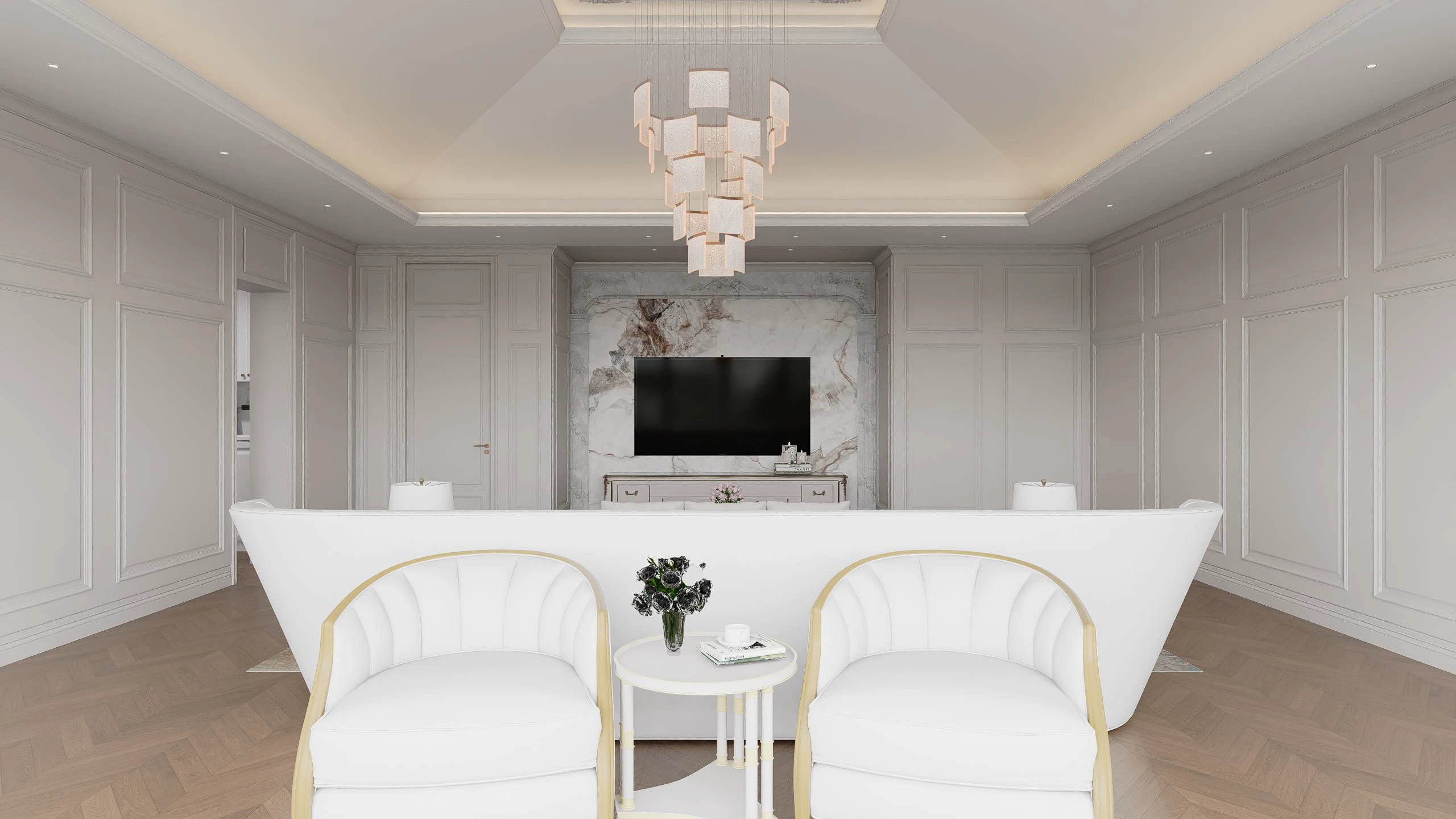 Suite Bedroom Lounge Area