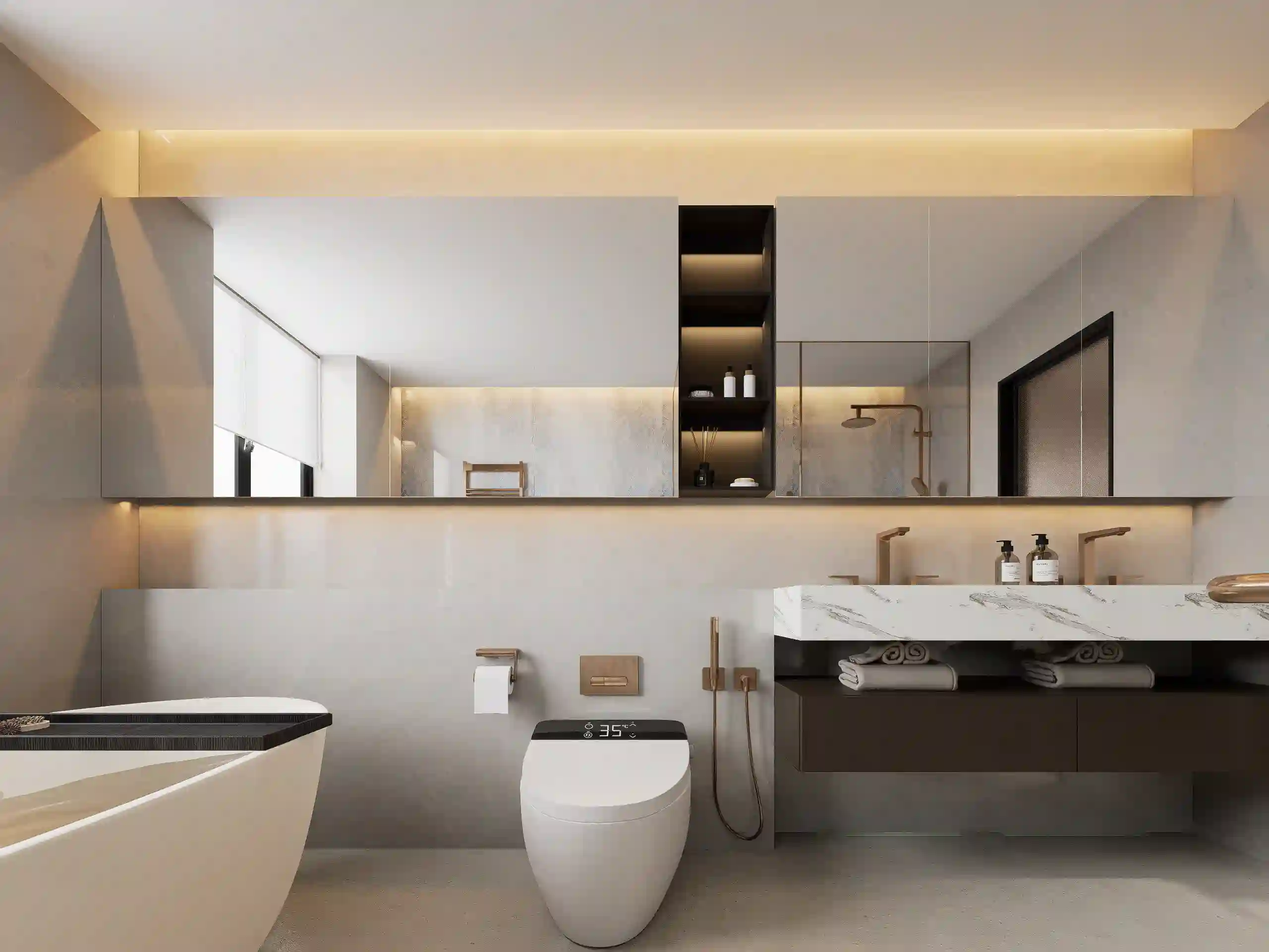 Bathroom Vanity Wall