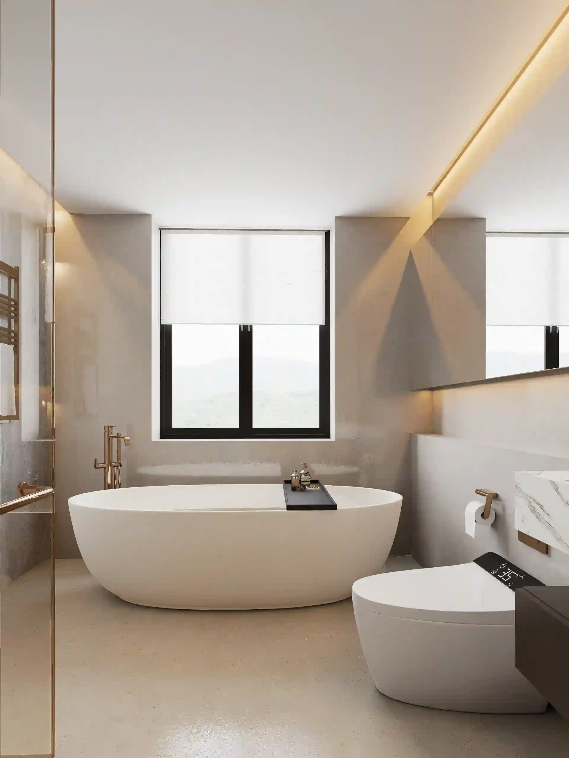 Bathtub & Toilet