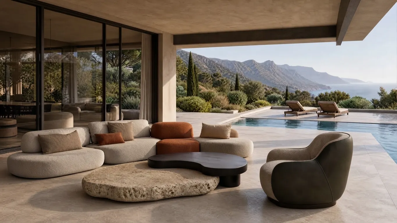 Luxury Outdoor Patio Furniture With Sun Loungers