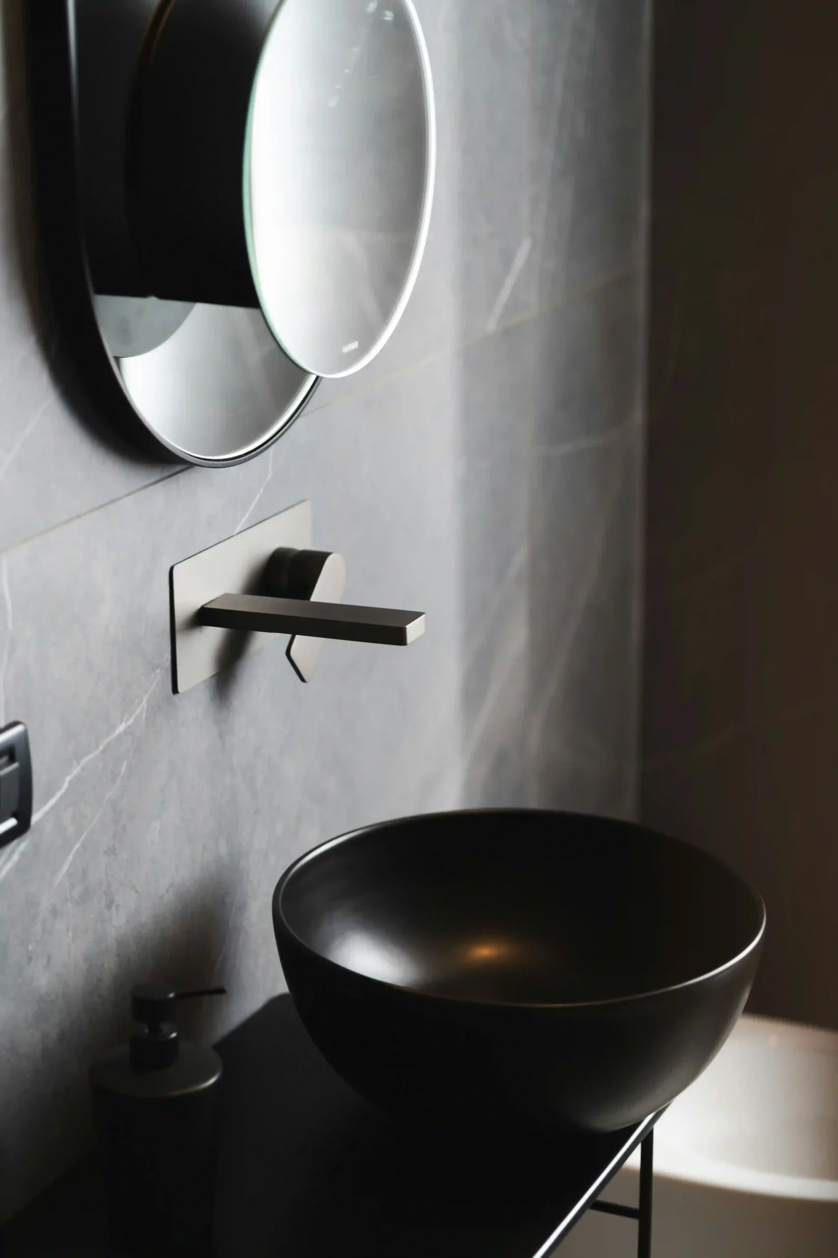Modern Black Bathroom Sink