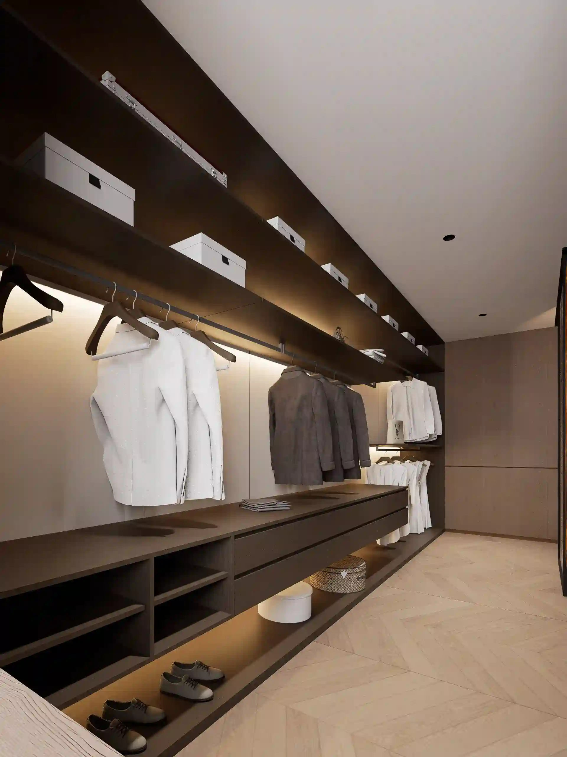 Wardrobe Corridor Aisle