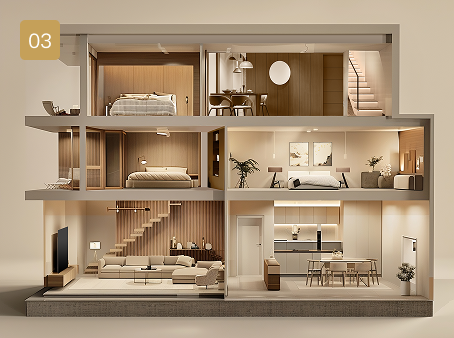 3D Interior Design​