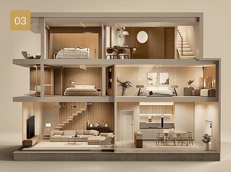 3D Interior Design​